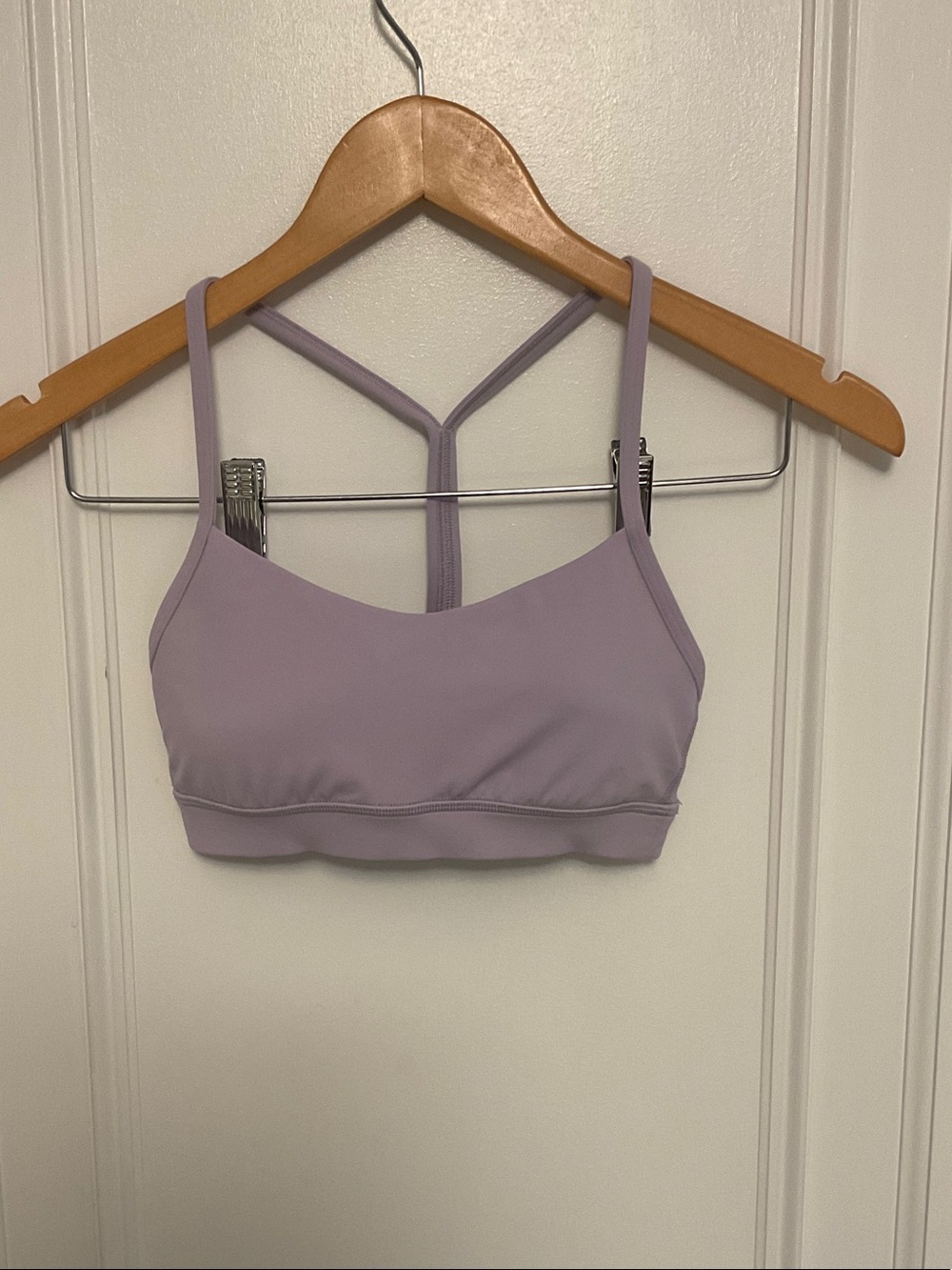 Lululemon Flow Y Nulu bra - lotus lavender ( size 2 )